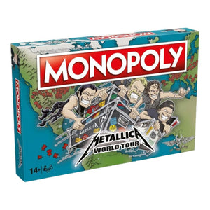 METALLICA MONOPOLY WORLD TOUR EDITION