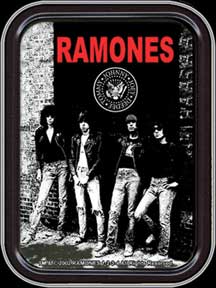 RAMONES MINI STASH BOX TIN WATERPROOF