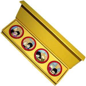 BEATLES PORTHOLES PIN BADGE SET COLLECTABLE
