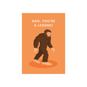 DAD LEGEND CARD