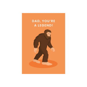 DAD LEGEND CARD