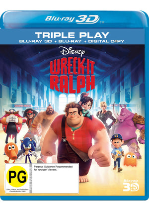 MOVIE FAM | WRECK IT RALPH (2BLU - RAY /DVD)