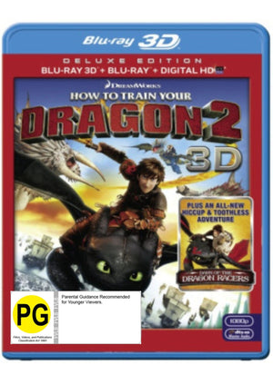 MOVIE BLUFAM | HOW TO TRAIN YOUR DRAGON 2 (2BLU-RAY)