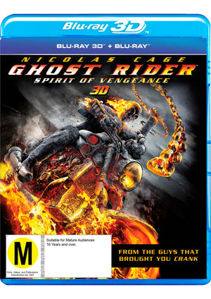 MOVIE BLACT | GHOST RIDER - SPIRIT OF VENGEANCE (2BLU - RAY)