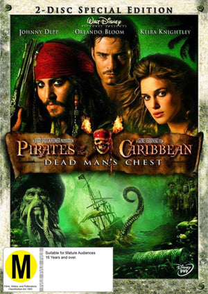 MOVIE FAM | PIRATES OF THE CARIBBEAN - DEAD MANS CHEST (2DVD)