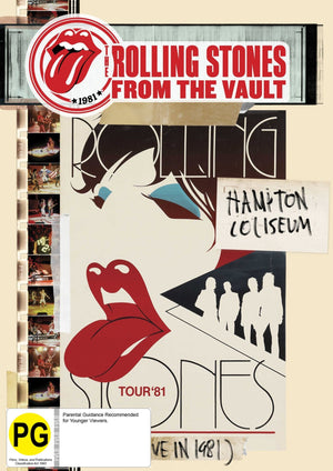ROLLING STONES | FROM THE VAULT - HAMPTON COLISEUM LIVE IN 1981