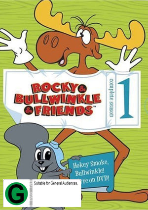 ROCKY AND BULLWINKLE | ROCKY AND BULLWINKLE AND FRIENDS SEASON 1 (4DVD)