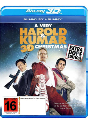 MOVIE BLUCOM | VERY HAROLD AND KUMAR CHRISTMAS 3D (2BLURAY)