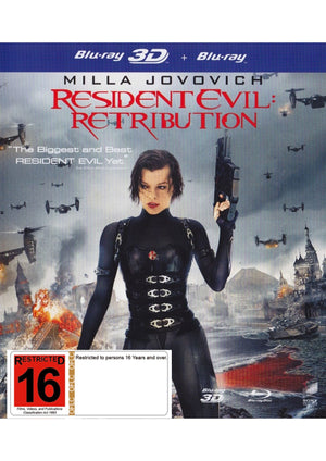 MOVIE BLUAC | RESIDENT EVIL RETRIBUTION (2BLU-RAY)