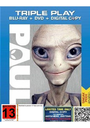 MOVIE BLUCOM | PAUL (BLU - RAY / DVD STEELCASE)