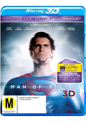 MOVIE BLUACT | MAN OF STEEL (3BLU - RAY)