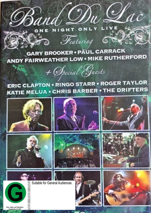 GARY BROOKER / VARIOUS | BAND DU LAC - ONE NIGHT ONLY LIVE