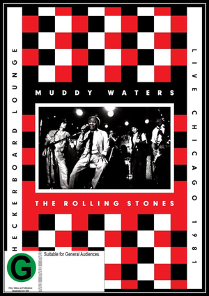MUDDY WATERS / ROLLING STONES | LIVE AT THE CHECKERBOARD LOUNGE 1981 (DVD/CD)