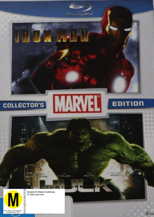 MOVIE BLUACT | IRON MAN / INCREDIBLE HULK (3BLU-RAY)