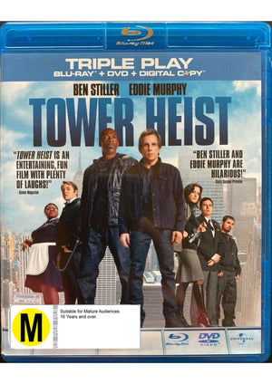 MOVIE BLUCOM | TOWER HEIST-  TRIPLE PLAY (BLU - RAY/2DVD)