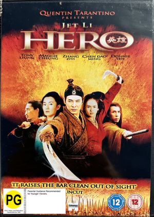 MOVIE MAR | HERO (JET LI) (2002) (ZONE 2)