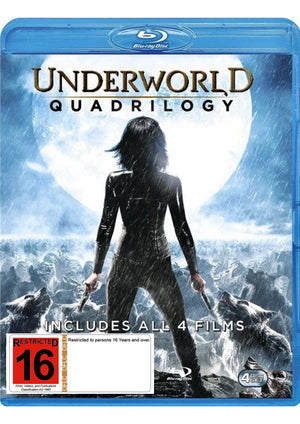 MOVIE BLUHOR | UNDERWORLD - QUADRILOGY (4BLU - RAY)