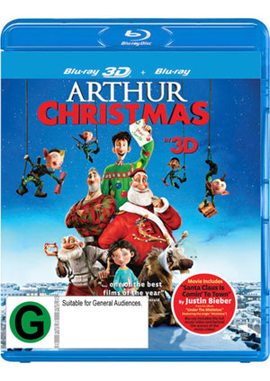 MOVIE BLUFAM | ARTHUR CHRISTMAS (BLU - RAY)