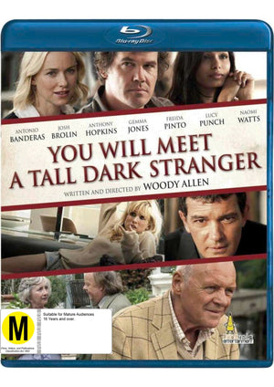 MOVIE COM | YOU WILL MEET A TALL DARK STRANGER (BLU-RAY)