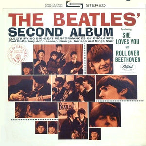 BEATLES | BEATLES SECOND ALBUM - USA STEREO - TAPE MENDED SLEEVE
