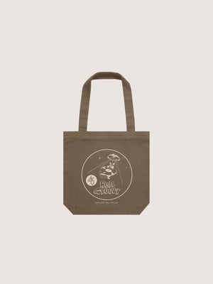 REAL GROOVY 45TH BIRTHDAY TOTE LIMITED EDITION (WALNUT)