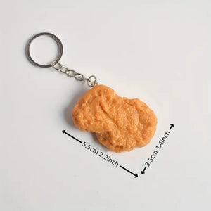 CHICKEN NUGGET KEYRING