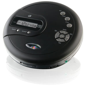 CD PLAYER FM RADIO ANTI SKIP GPX PC332B GPX03325