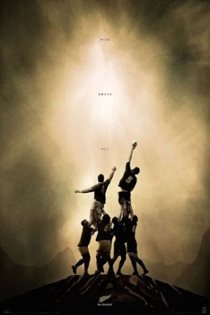 ALL BLACKS RISE POSTER 176