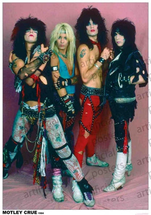 MOTLEY CRUE 1984 POSTER 325