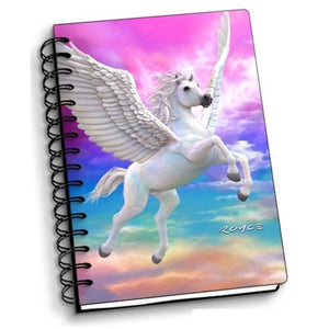 NOTEBOOK | PEGASUS 3D MOVING NOTEBOOK SPIRO LENTICULAR