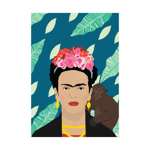 FRIDA KAHLO ART PRINT A2 484