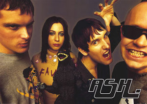 ASH BAND RARE POSTER (PUBLISHED 2001, SOME WEAR) 534