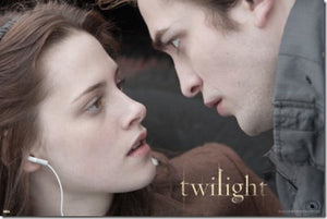 TWILIGHT EDWARD AND BELLA HEADPHONES POSTER 721