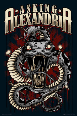ASKING ALEXANDRIA POSTER 100