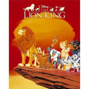 LION KING RETRO MINI POSTER 40*50CM 77