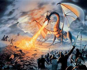 DRAGON BATTLE MINI POSTER 40*50CM 13