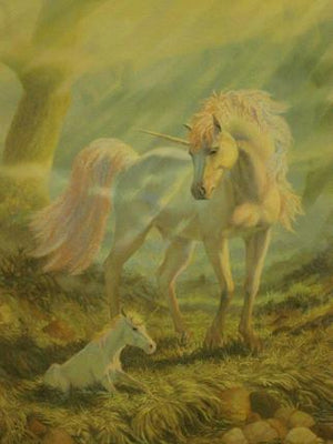 UNICORN AND BABY MINI POSTER 40/50CM 179
