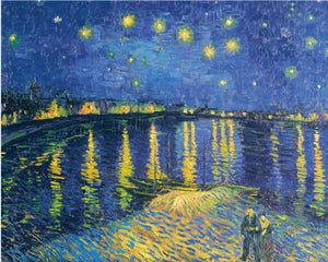 VINCENT VAN GOGH STARRY NIGHT OVER THE RHONE MINI POSTER 40*50CM 153