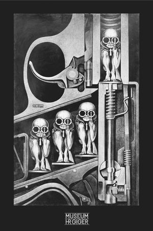 HR GIGER BIRTH MACHINE POSTER 260