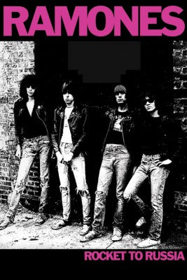 RAMONES ROCKET TO RUSSIA POSTER (PIXELATED DISCOUNT) 161