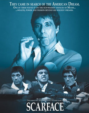 SCARFACE BLUE MINI POSTER 438