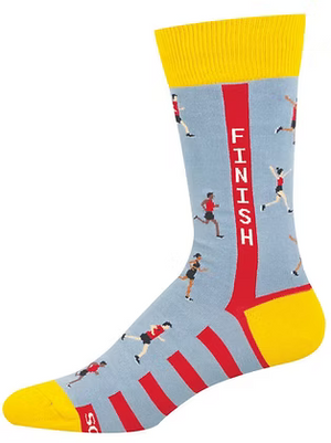 RUNNING SOCKS FINISH LINE WOMENS OSFA  (5-10.5 W / 4.6.5 M)