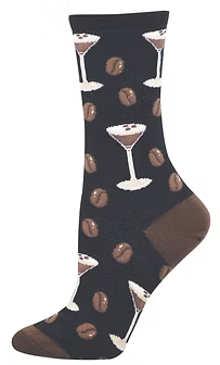 ESPRESSO MARTINI SOCKS WOMENS OSFA HEATHER