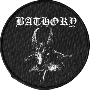 BATHORY GOAT PATCH CIRCLE WOVEN