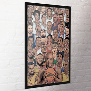 BASKETBALL LEGENDS MAXI POSTER 485