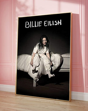 BILLIE EILISH BED WHEN WE FALL ASLEEP POSTER 47