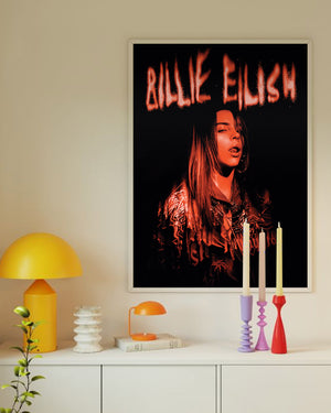 BILLIE EILISH SPARKS POSTER 597