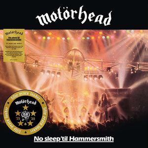 MOTORHEAD | NO SLEEP 'TIL HAMMERSMITH (50TH ANNIVERSARY YELLOW AND BLACK SPLATTER EDITION) (VINYL)