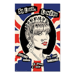 TAYLOR SWIFT SEX PISTOL BUTCHER BILLY POSTER 417