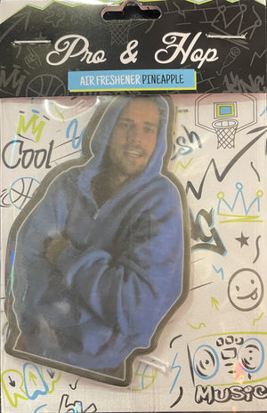 JUSTIN BEIBER HOODIE AIR FRESHENER